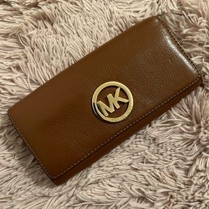 Michael Kors Camel brown wallet